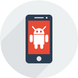 Иконка направления мобильной разработки и программирования